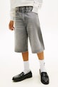 Tommy Hilfiger szorty dziecięce bawełniane szary KB0KB10238.128.176.PPY2