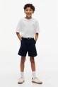 Tommy Hilfiger szorty chino dziecięce bawełniane z elastanem granatowy KB0KB10246.128.176.PPY2
