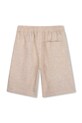 Αγορίστικα Σορτς με λινό για παιδιά BOSS J52924.126.150 μπεζ