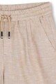 Σορτς με λινό για παιδιά BOSS μπεζ J52924.126.150