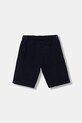 Guess szorty bawełniane dziecięce L6GD02.KA6R4.PPY2.M granatowy SS26