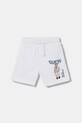 Guess szorty dresowe dziecięce bawełniane biały N6GD04.KA6R4.PPY2.M