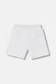 Guess szorty dresowe dziecięce bawełniane N6GD04.KA6R4.PPY2.M biały SS26