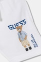 Chłopiec Guess szorty dresowe dziecięce bawełniane N6GD04.KA6R4.PPY2.M biały