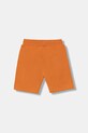 Guess szorty dresowe dziecięce bawełniane N6GD04.KA6R4.PPY2.M pomarańczowy SS26