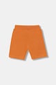Guess szorty dresowe dziecięce bawełniane N6GD04.KA6R4.PPY2.M pomarańczowy SS26