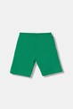 Guess szorty dresowe dziecięce bawełniane N6GD04.KA6R4.PPY2.M zielony SS26