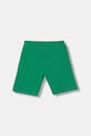 Guess szorty dresowe dziecięce bawełniane N6GD04.KA6R4.PPY2.M zielony SS26