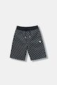 Guess teplákové šortky detské bavlnené čierna L5RD07.K7122.PPY2.M