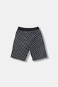 Guess teplákové šortky detské bavlnené L5RD07.K7122.PPY2.M čierna SS26