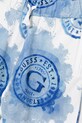 Chłopiec Guess szorty bawełniane dziecięce L6GD00.KA6R4.PPY2.M niebieski