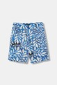 Guess šortky detské s prímesou ľanu modrá L6GD03.WFBT0.PPY2.M