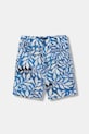 Guess шорти дитячі з додаванням льону блакитний L6GD03.WFBT0.PPY2.M