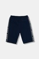 Guess szorty dresowe dziecięce bawełniane z elastanem L6GD17.K6ZS1.PPY2.M granatowy SS26