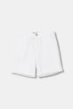 United Colors of Benetton σορτς Παιδικά με λινό λευκό 43WBC904I.G.Stagionale