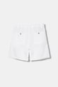 United Colors of Benetton σορτς Παιδικά με λινό 43WBC904I.G.Stagionale λευκό SS26