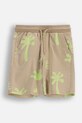 Coccodrillo teplákové šortky detské bavlnené béžová WC6121502TBK
