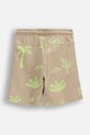Coccodrillo teplákové šortky detské bavlnené WC6121502TBK béžová SS26