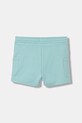 United Colors of Benetton teplákové šortky dětské bavlněné 39DJG901C.P.season.PPY2 tyrkysová SS26