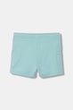 United Colors of Benetton teplákové šortky dětské bavlněné 39DJG901C.P.season.PPY2 tyrkysová SS26