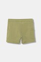 United Colors of Benetton teplákové šortky dětské bavlněné 39DJG901C.P.season.PPY2 zelená SS26