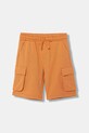United Colors of Benetton cargo šortky dětské bavlněné oranžová 39DJC902N.G.season.PPY2