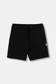U.S. Polo Assn. šortky dětské bavlněné USP2459 černá SS26