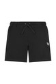 U.S. Polo Assn. Pantaloni scurți copii din bumbac USP2459 negru SS26