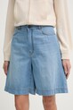 Weekend Max Mara szorty damskie jeansowe OZONO niebieski 2615141032600