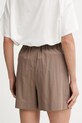 Oblečenie MM by Max Mara šortky dámske bavlnené BALTA 2616141018600 hnedá