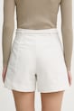 Oblečenie Marciano by Guess elegantné šortky dámske s bavlnou SUNNY G6GD10.W1893 béžová