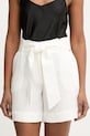 Marciano by Guess Γυναικείο κομψό σορτς με πρόσμιξη λινού JANE λευκό G6GD21.W2367
