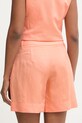 Дрехи Marciano by Guess елегантен къс панталон дамски с добавен лен JANE G6GD21.W2367 оранжев