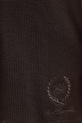 Bavlněné šortky Karl Lagerfeld HOTEL KARL hnědá B1W44008