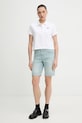ZADIG&VOLTAIRE szorty jeansowe WWBS01161 niebieski SS26