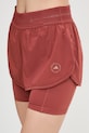 adidas by Stella McCartney szorty treningowe pomarańczowy JY8147