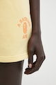 A Bathing Ape szorty bawełniane College żółty 1L30253004