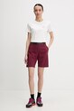 La Sportiva pantaloni scurți sport pentru femei West Crest ZAHS025 burgundia SS26