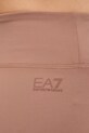 EA7 Emporio Armani szorty sportowe damskie AF21585.7W000925 brązowy