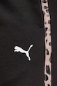 Puma σορτς επίσημα γυναικεία βαμβακερά Essential graphic animal μαύρο 693844