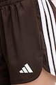 Σορτς προπόνησης adidas Performance Pacer Workout καφέ KD7322