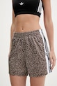adidas Originals pantaloni scurți tricotaj maro KD8821