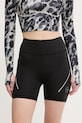adidas by Stella McCartney szorty treningowe z elastanem czarny KF8791