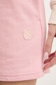 Puma pantaloncini in cotone Essential elevated rosa 691859