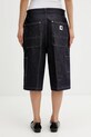 Odzież Carhartt WIP szorty jeansowe W Nixon Double Knee Short I036324.101 niebieski
