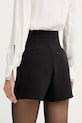 Odzież Elisabetta Franchi szorty SH00761E2 czarny