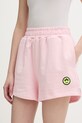 Barrow szorty damskie bawełniane różowy S6BWWOSH141