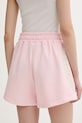 Odzież Barrow szorty damskie bawełniane S6BWWOSH141 różowy