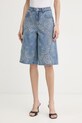 Liu Jo bermudy damskie jeansowe niebieski UA6182.D0313
