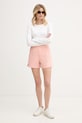 Lacoste pamut rövidnadrág GF5341 rózsaszín SS26